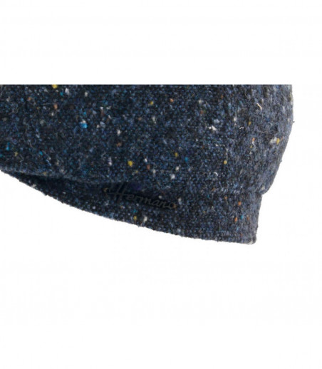 gavroche bleu chiné laine gavroche bleu chiné laine
